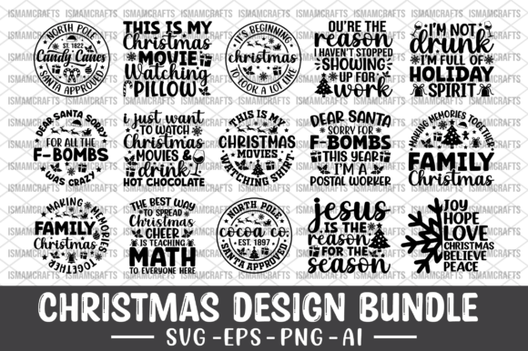 Christmas Design Bundle SVG: A Graphics Essential for Crafts