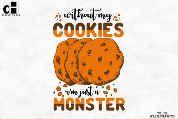 COOKIE SVG PNG Design: A Creative Graphics Asset for Crafts