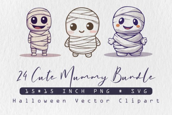 Cute Mummy SVG Bundle: A Must-Have for Halloween Crafts