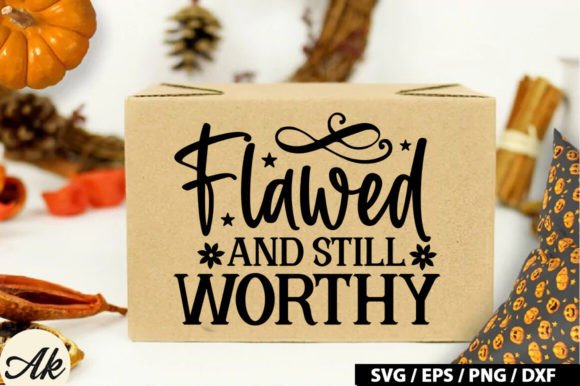 Flawed and Still Worthy SVG: Perfect for Crafts and Graphics