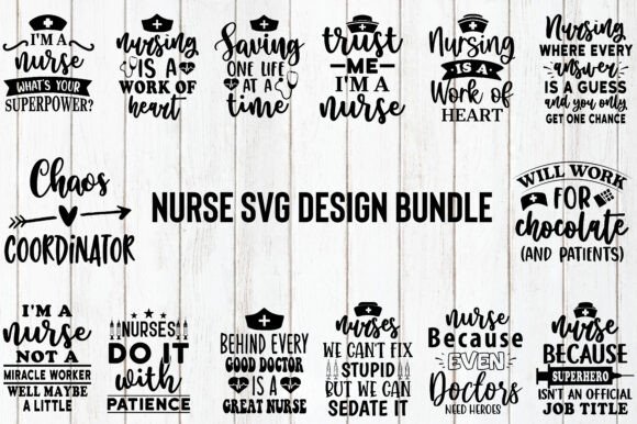 Nurse SVG Bundle: A Perfect Fit for Local Business Graphics