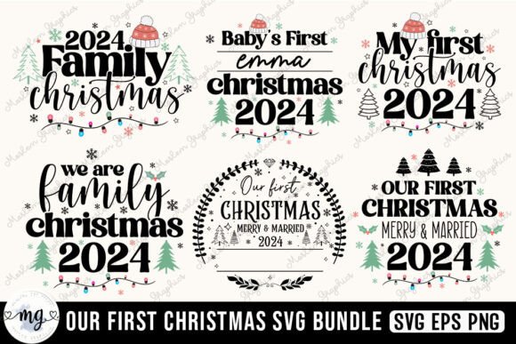 Our First Christmas SVG Bundle: A Crafty Graphics Essential