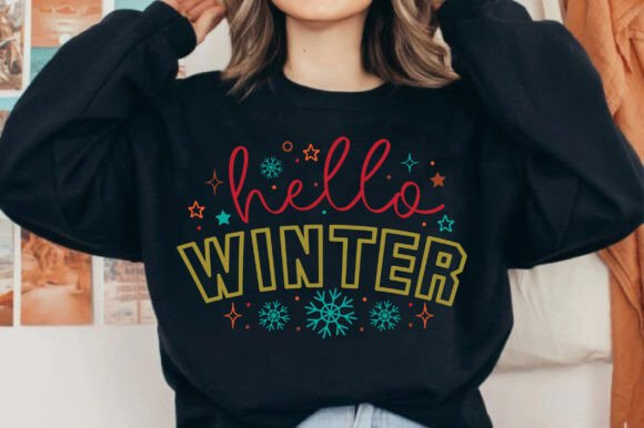 Review: Hello Winter Svg, Sweatshirt Svg for Graphics and Crafts