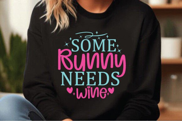 Some Bunny Needs Wine: A Fun Graphics Asset for Crafts