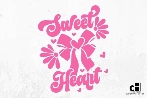 Sweet Heart-Valentine’s Day SVG for Graphics and Crafts